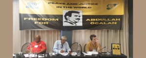 Li Efrîkaya Başûr konferansa Ocalan