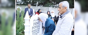 Doğum gününde mezarına gidildi