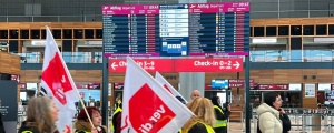 Alman havaalanlarında grev