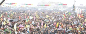 Newroza Wanê: Ji Ocalan re azadî
