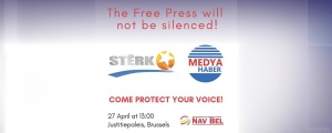 Özgür bir basın için Brüksel’e