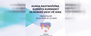 Li Amedê ‘Kursa Rastnivisîna Kurmancî’ dest pê dike