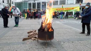 Bonn’da Newroz ateşi yakıldı