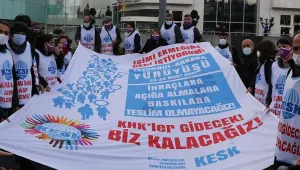 KESK’liler Ankara’ya yürüyor