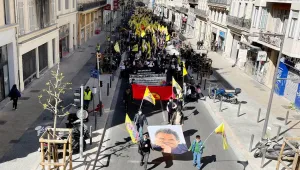 Kürtler Öcalan için alanlardaydı