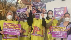 Ulm’de bir kadın katledildi: Susmayın!