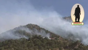 Kampta ve tepelerde çatışanlar