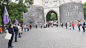 İşgal, ırkçılık, şiddetle yaşamaya hayır