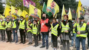 Cenevre’deki eylem devam ediyor