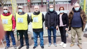 Özgürlük Nöbeti Duisburg grubunda