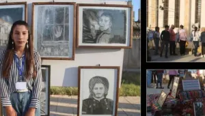 Kobanê’de "Teqîna reng" sergisi