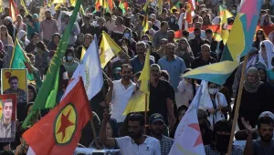 Rojava’da işgal protestosu