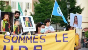 Deniz Poyraz için Strasbourg’da eylem