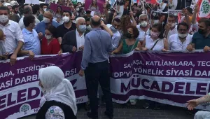Saldırıya rağmen protesto