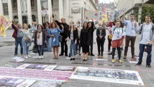 Brüksel’de İstanbul Sözleşmesi için eylem