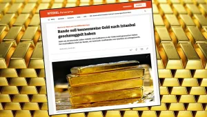 Almanya’dan İstanbul'a 7.5 ton altın kaçırdılar