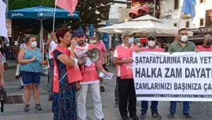 Zam protestosu: Artık yeter