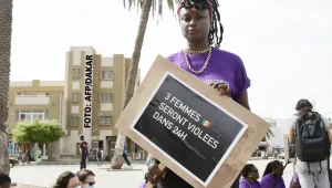 Senegal'de tecavüz kültürüne karşı yürüyüş