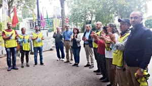 Özgürlük Nöbeti Hamburg grubunda