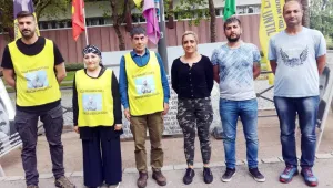 Nöbet eylemi Kassel grubunda