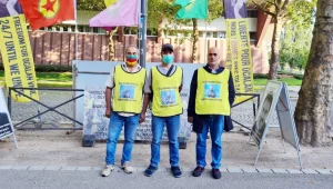 Özgürlük Nöbeti Bremen grubunda