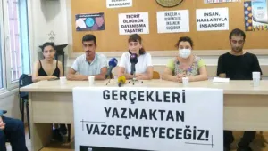 Gazetecilere marş eşliğinde işkence