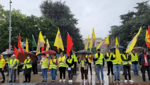 BM Ofisi önünüde soykırım kınandı
