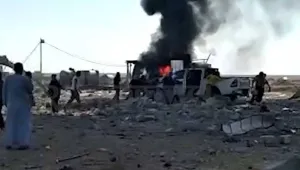 Şengal’de hastaneyi bombaladı