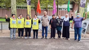 Nöbet eylemini SMJÊ aktivistleri devraldı