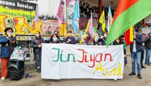 Hamburg ve Köln’de Öcalan eylemleri