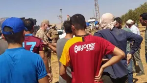 Köylüler DEDAŞ’ı durdurdu