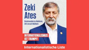 Enternasyonalist Liste adayı: Zeki Ateş