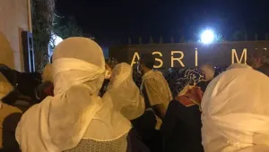 Sadece aile mezarlığa alındı