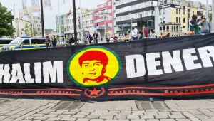 Dener vurulduğu yerde anıldı