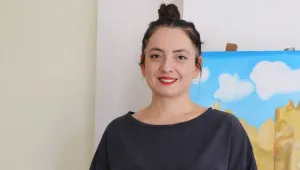Çocuklarıyla kursta