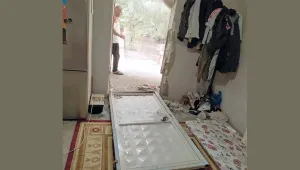 Kapıları böyle kırıp girdiler