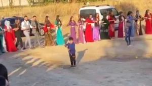 Kürt ailenin düğününe baskın