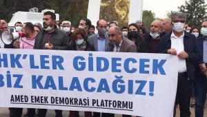 KHK tasfiyesi protesto edildi