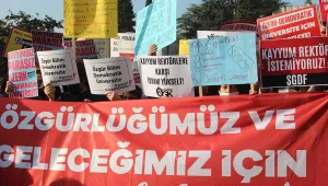 Gençlik örgütleri YÖK’ü protestosu