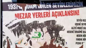 Polis afişleri söktü