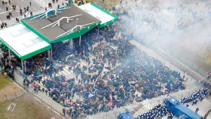 Göçmenler AB kapısında, AB de Lukaşenko’nun
