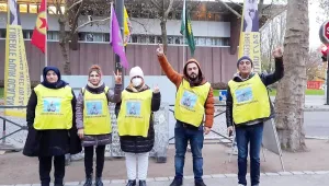 Nöbet eylemini Stuttgart grubu devraldı