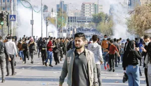 Başûr'da üniversiteli protestosu