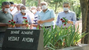 Aydın mezarı başında anıldı