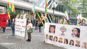 Kiel’de Türk devleti lanetlendi