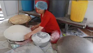 Çoman’da bir kadın fırını