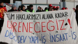 İnşaatçılar haklarını istiyor