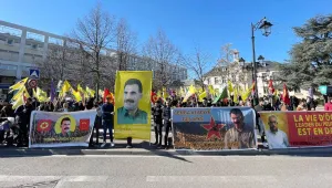 Drancy’de Kürtler saldırıyı protesto etti