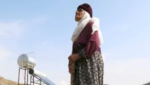 Acısı ve hasretiyle veda etti