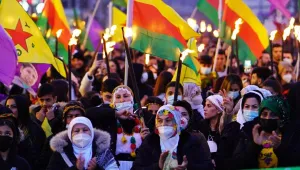 Newroz ateşi yanıyor